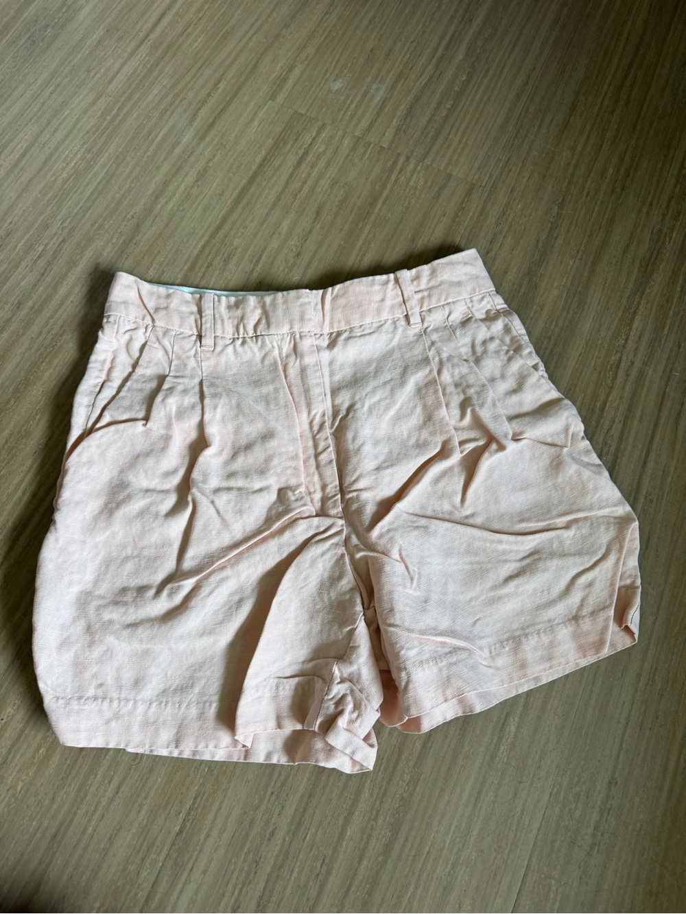 Aritzia Wilfred Blush Pink High Waist Shorts 8